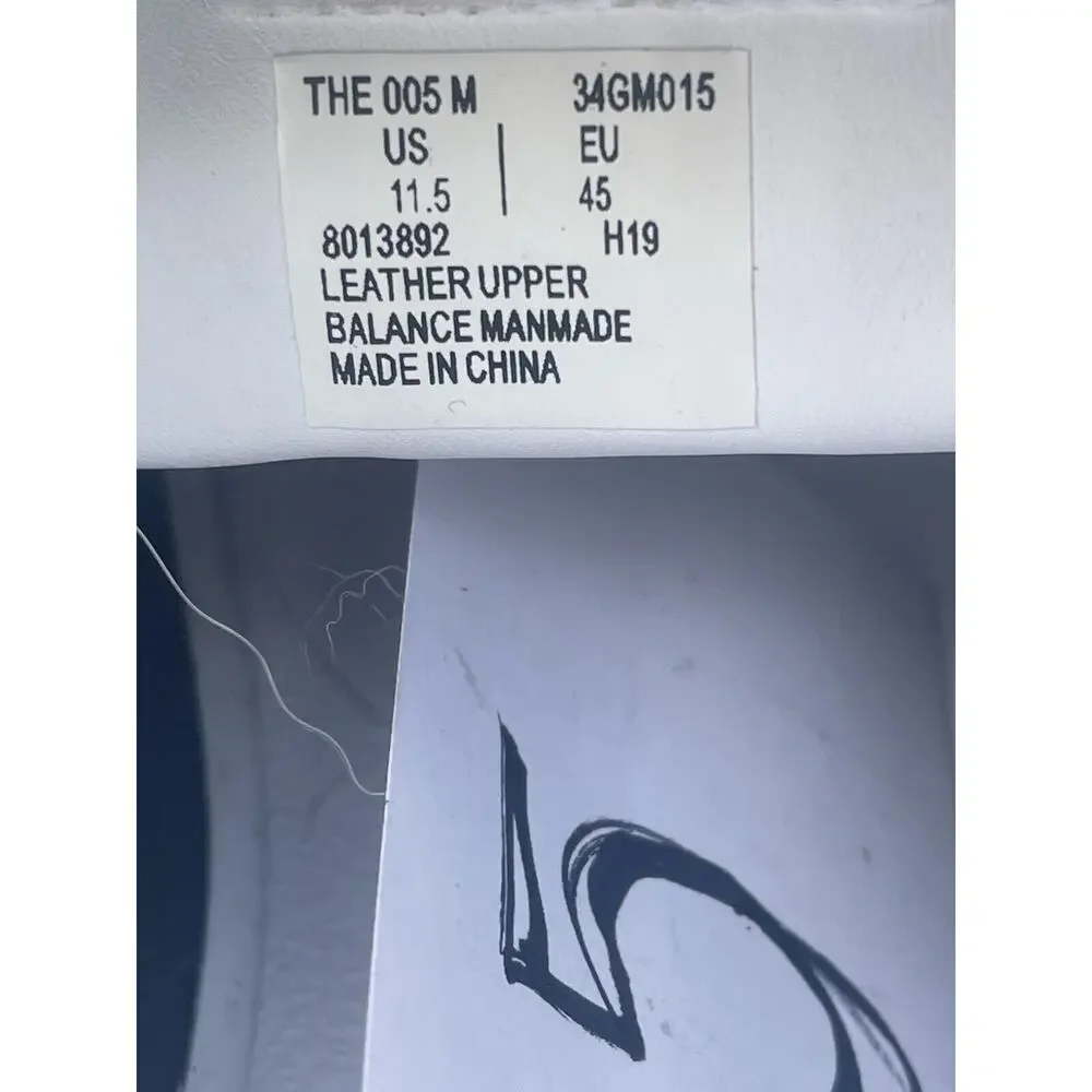 Goats The 005 Leather Sneakers Goat Slip On Black Size 11.5